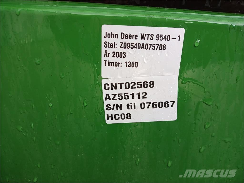 John Deere 9540 Diger tarim makinalari