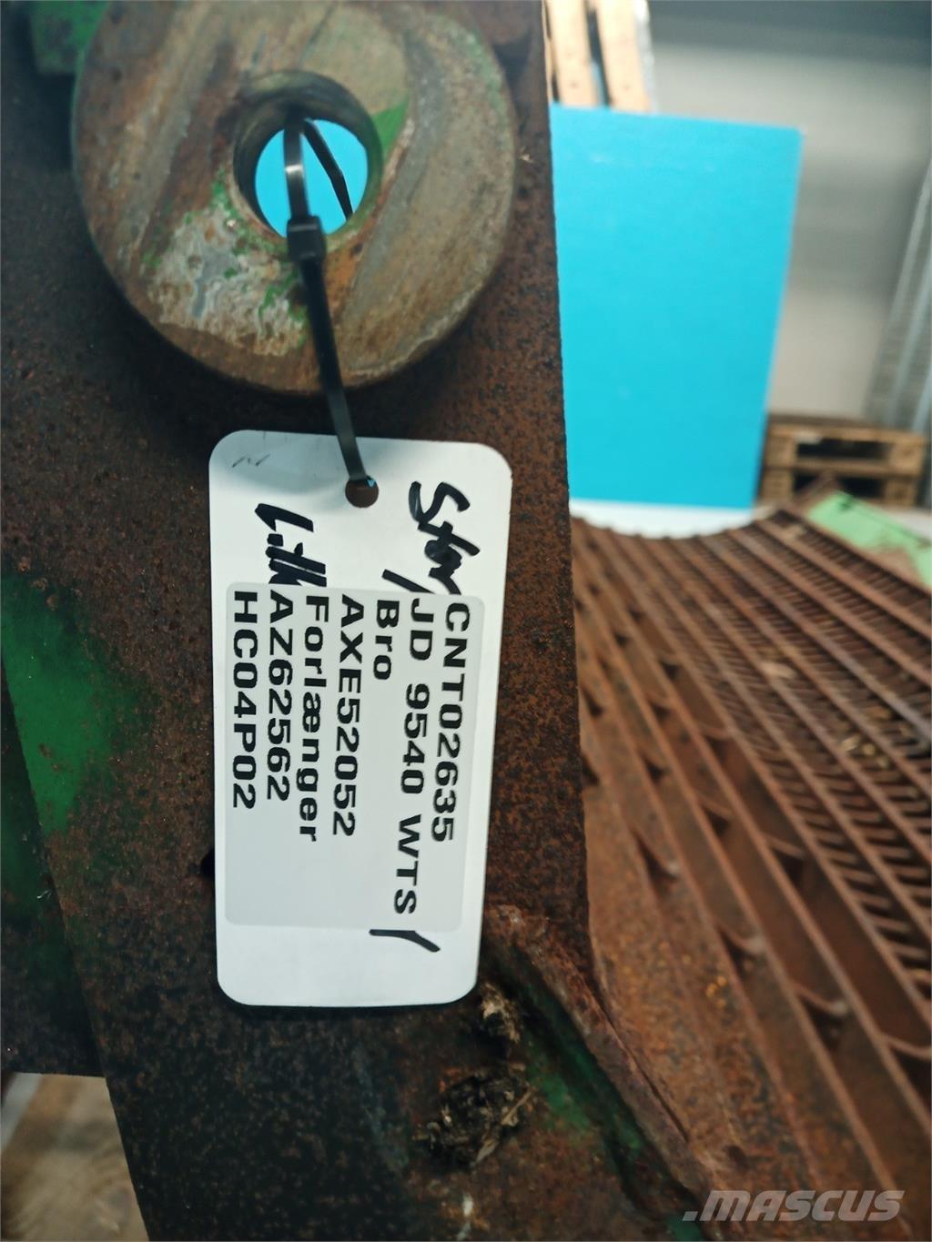 John Deere 9540 Biçerdöver aksesuarlari