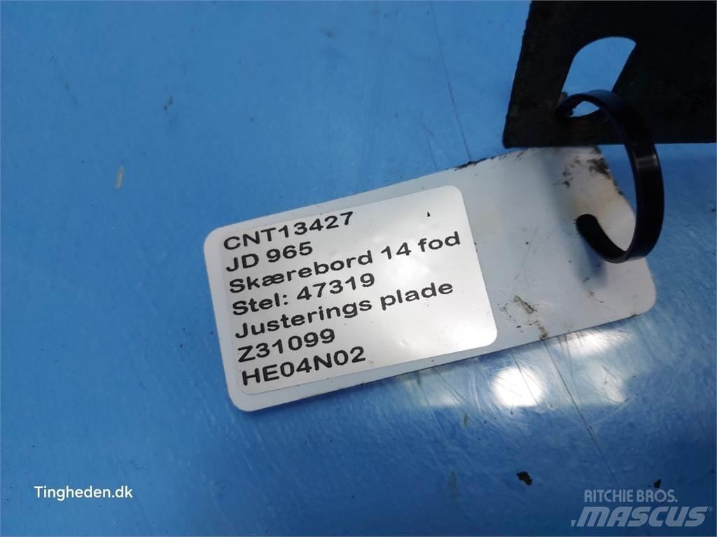 John Deere 965 Biçerdöver aksesuarlari
