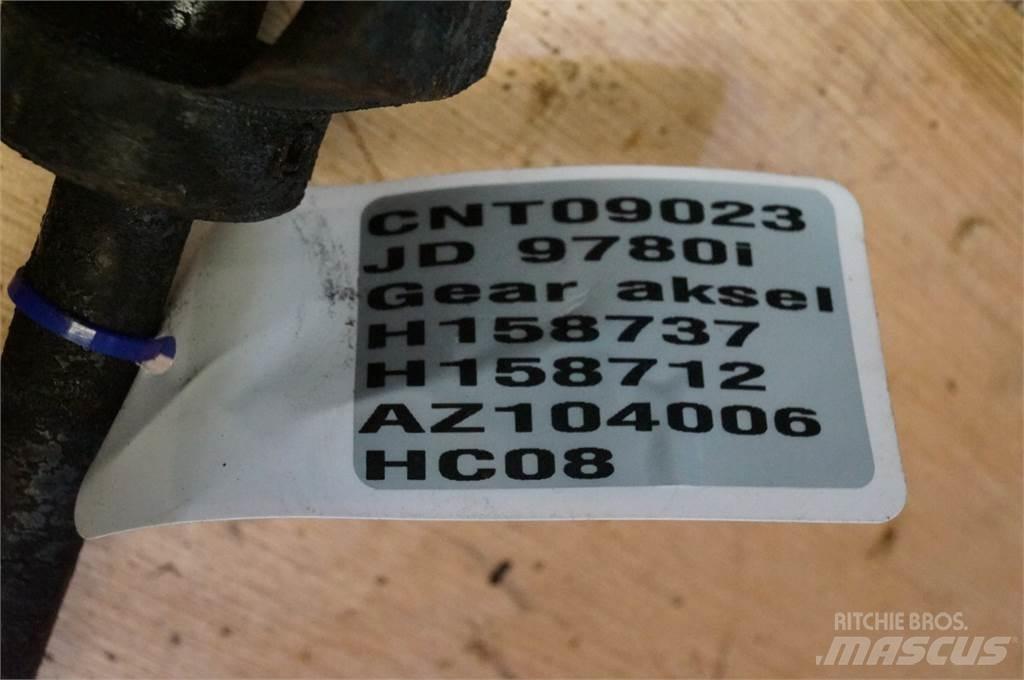 John Deere 9780 Biçerdöver aksesuarlari