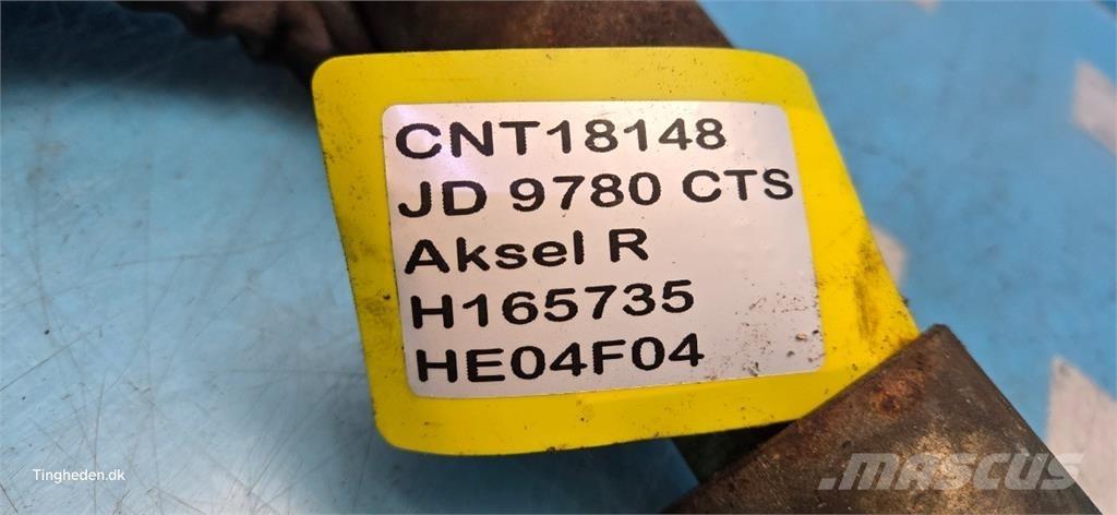 John Deere 9780 Biçerdöver aksesuarlari