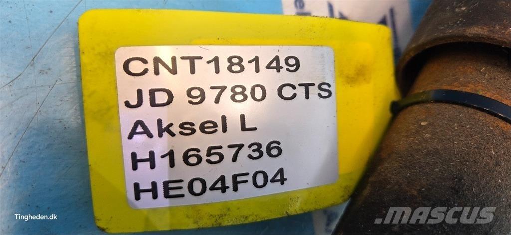 John Deere 9780 Biçerdöver aksesuarlari