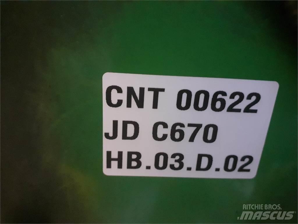 John Deere C670 Biçerdöver aksesuarlari