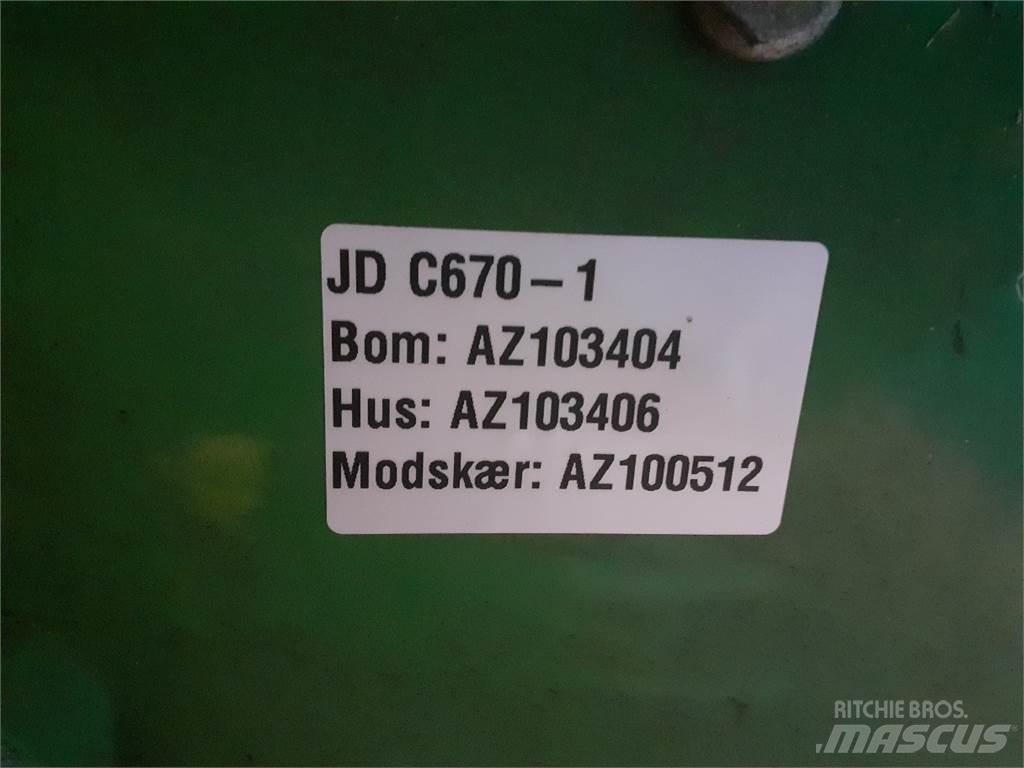 John Deere C670 Biçerdöver aksesuarlari