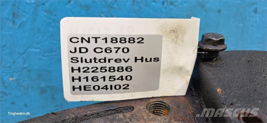 John Deere C670 Biçerdöver aksesuarlari