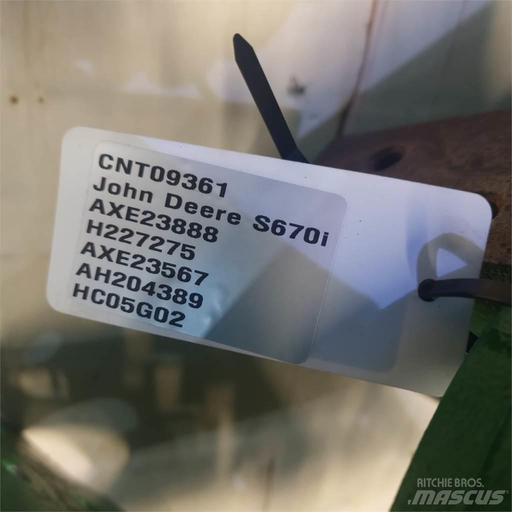 John Deere S670 Diger tarim makinalari