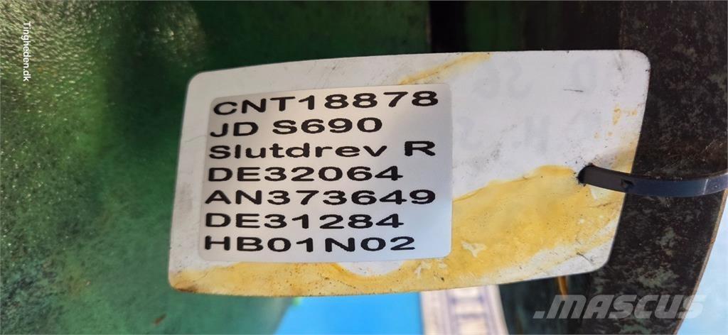 John Deere S690 Biçerdöver aksesuarlari