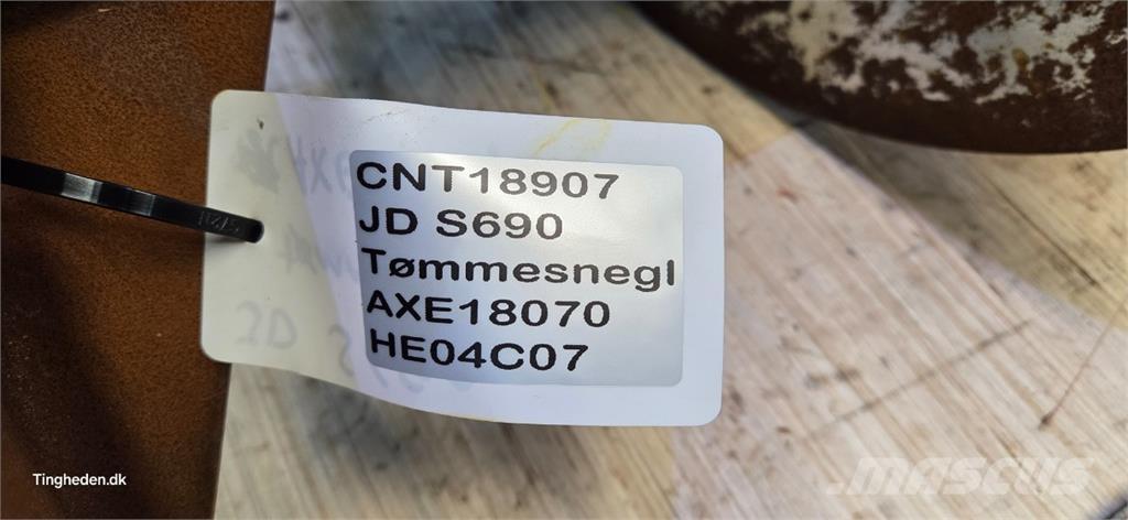 John Deere S690 Biçerdöver aksesuarlari