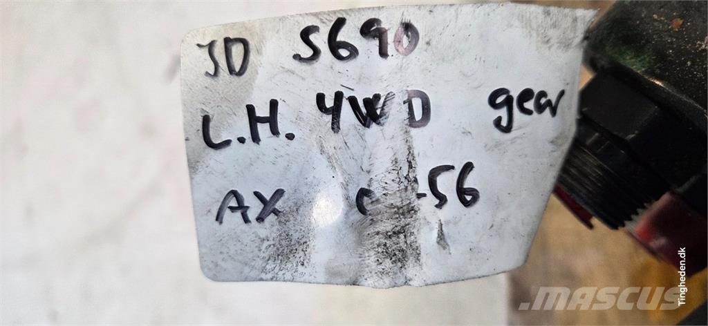 John Deere S690 Biçerdöver aksesuarlari