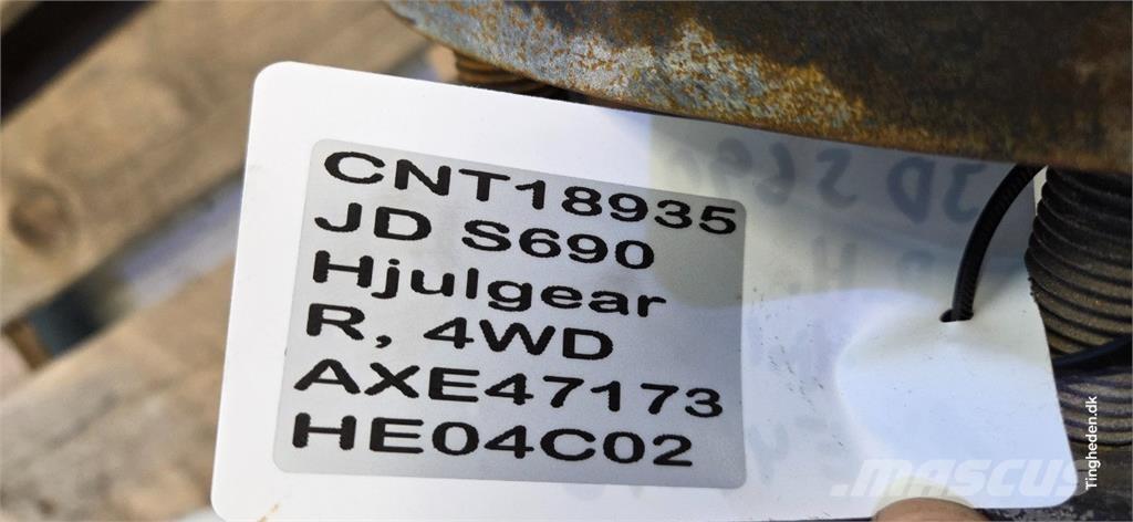 John Deere S690 Biçerdöver aksesuarlari