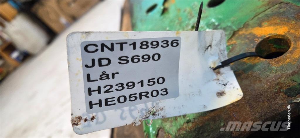 John Deere S690 Biçerdöver aksesuarlari