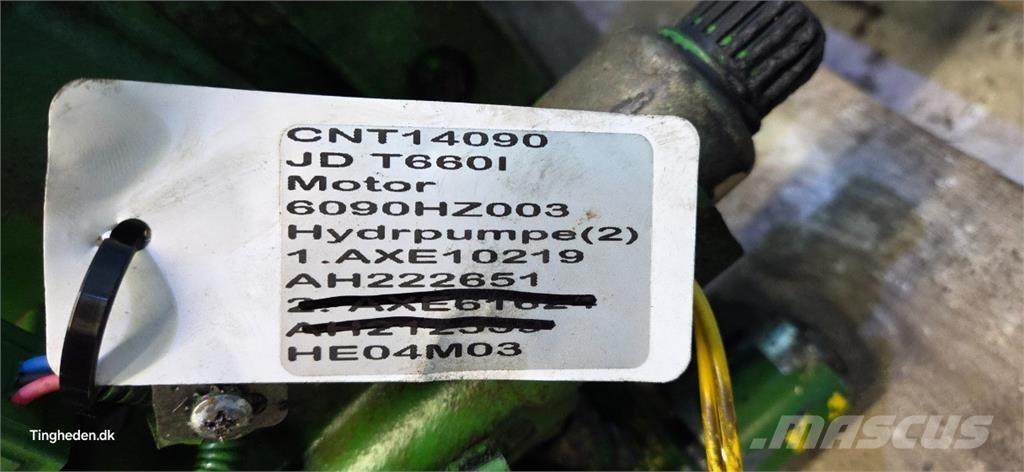 John Deere T660 Hidrolik