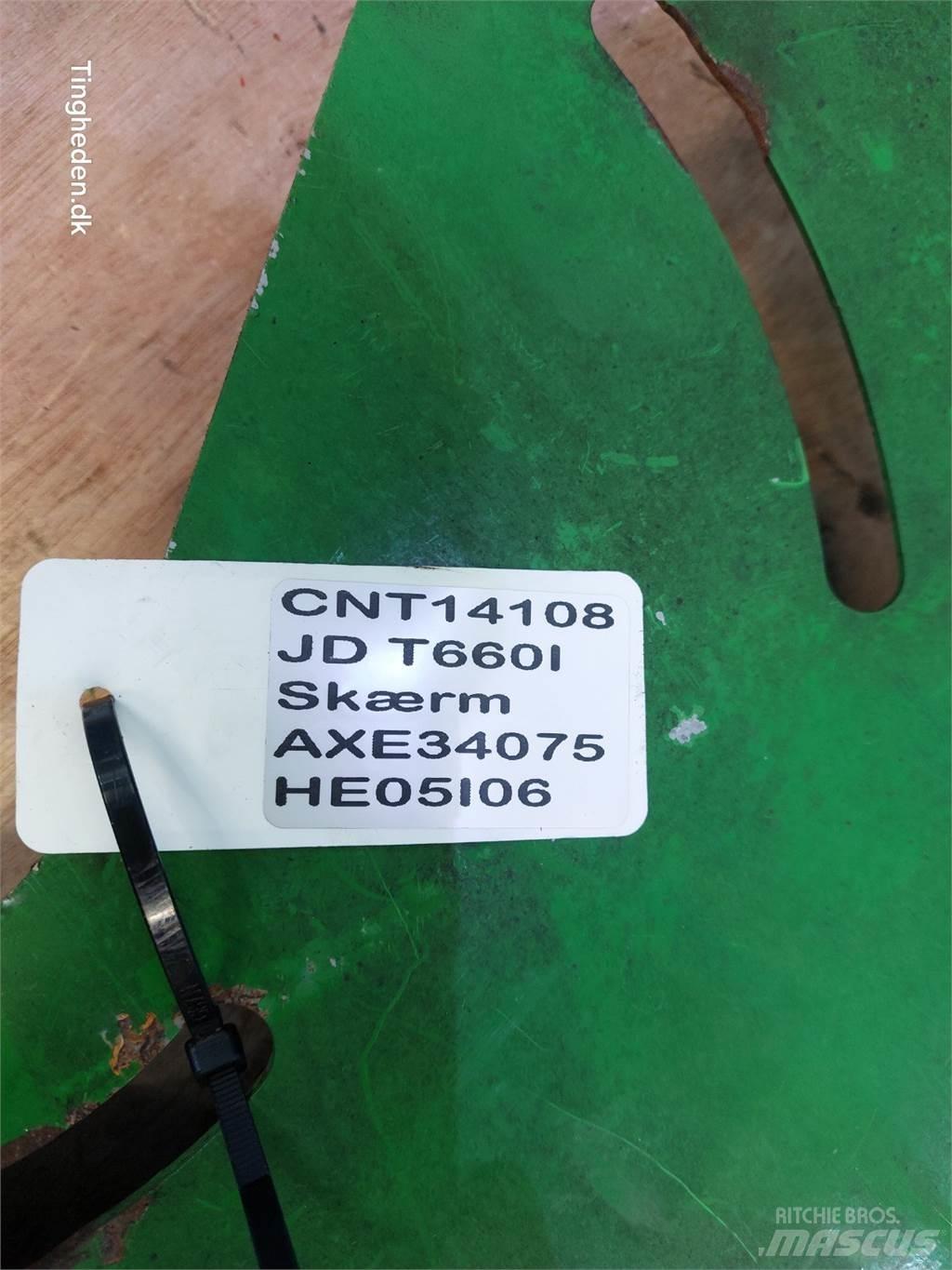 John Deere T660I Biçerdöver aksesuarlari