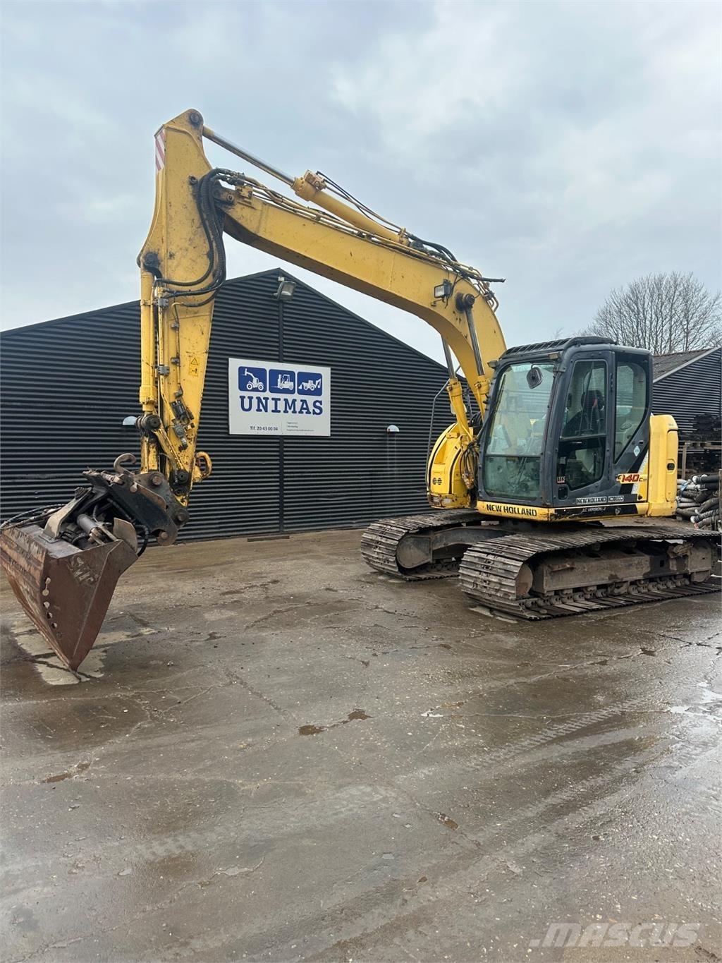 Kobelco E140CSR Paletli ekskavatörler