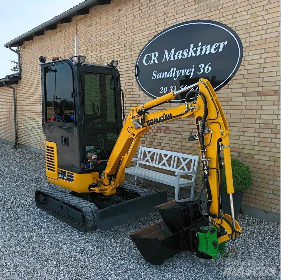 Komatsu pc16r hs Mini ekskavatörler, 7 tona dek