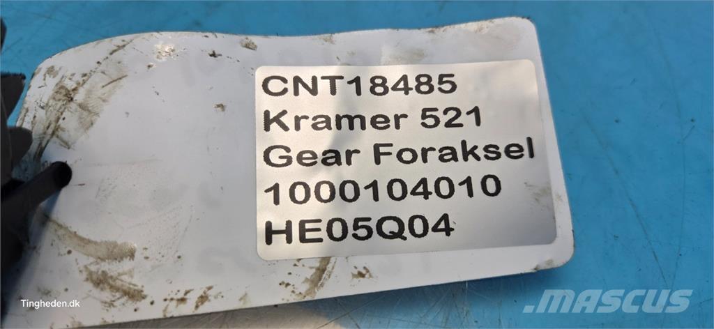 Kramer 521 Akslar