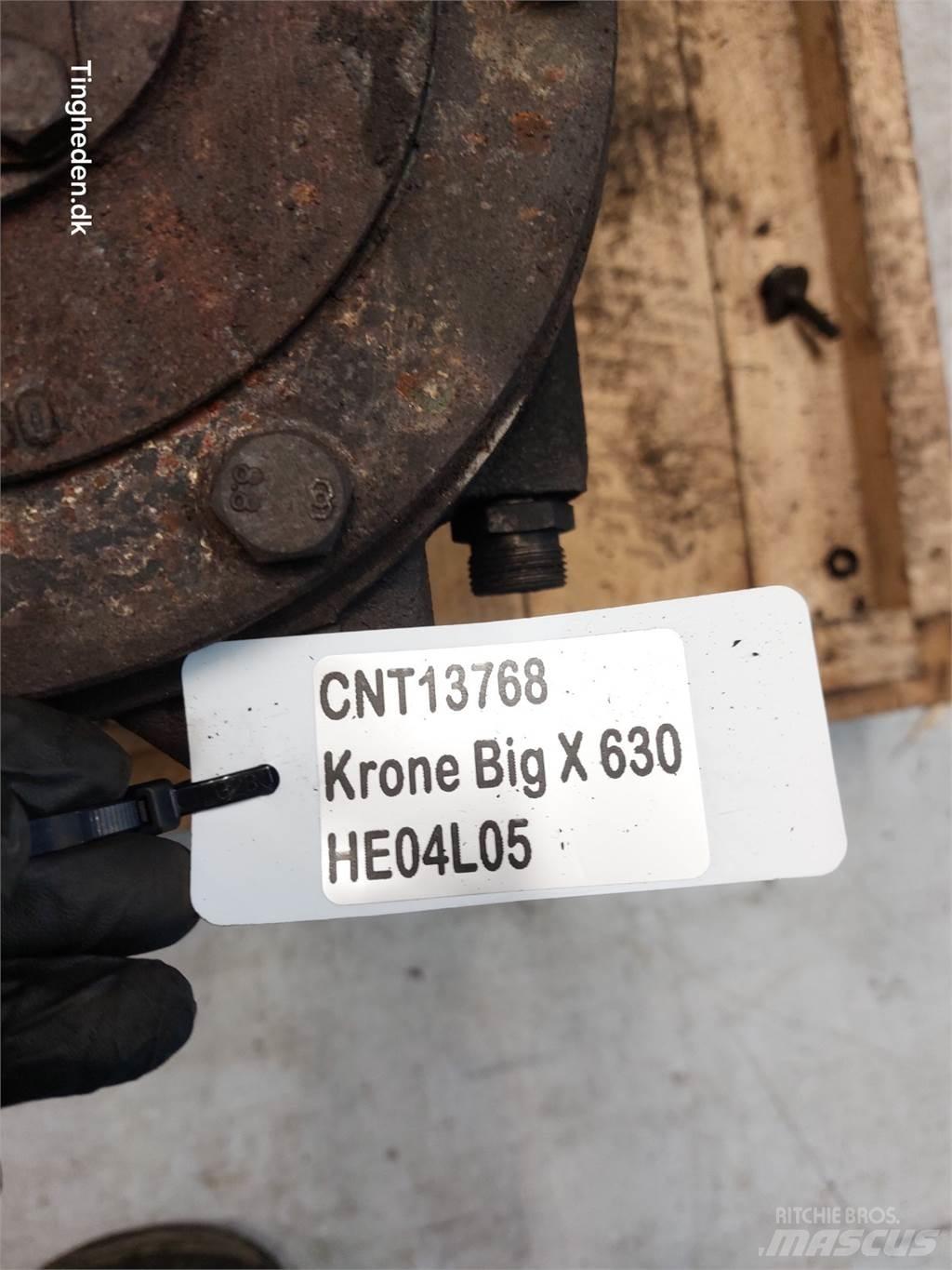 Krone Big X 360 Hidrolik