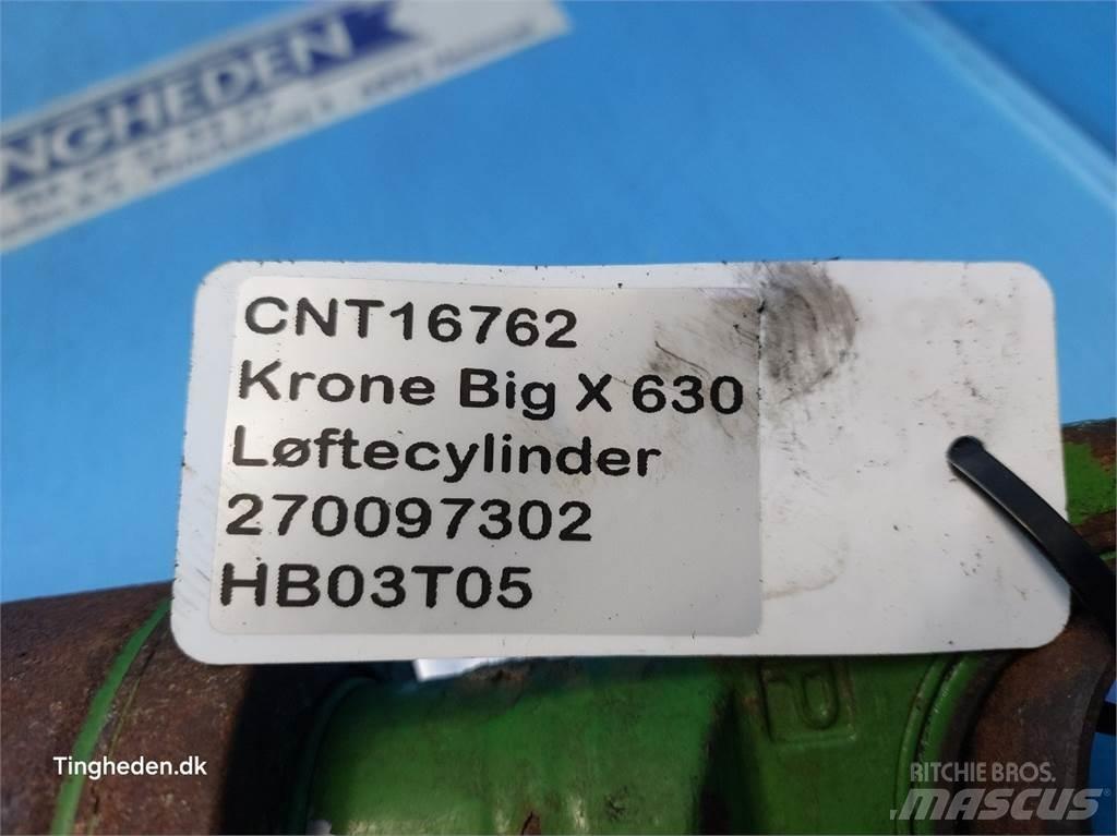 Krone Big X 630 Ot, samanlık ve yem makinesi aksesuarları