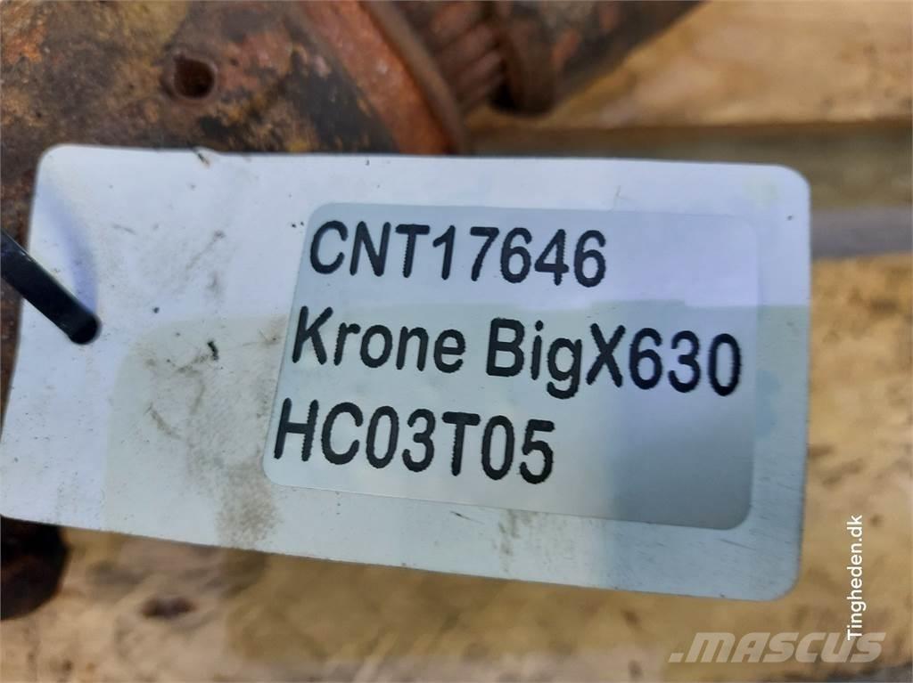 Krone Big X 630 Ot, samanlık ve yem makinesi aksesuarları
