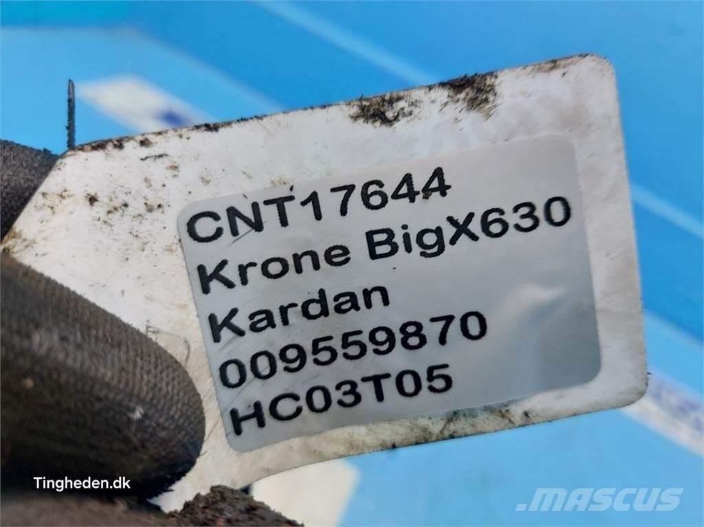 Krone Big X 630 Ot, samanlık ve yem makinesi aksesuarları