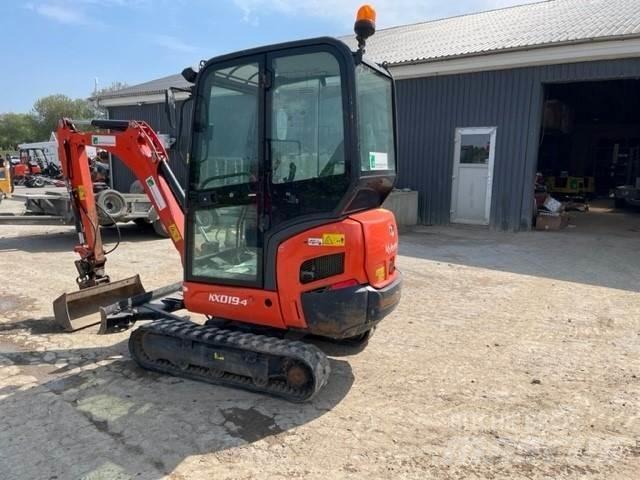 Kubota KX19-4 Mini ekskavatörler, 7 tona dek