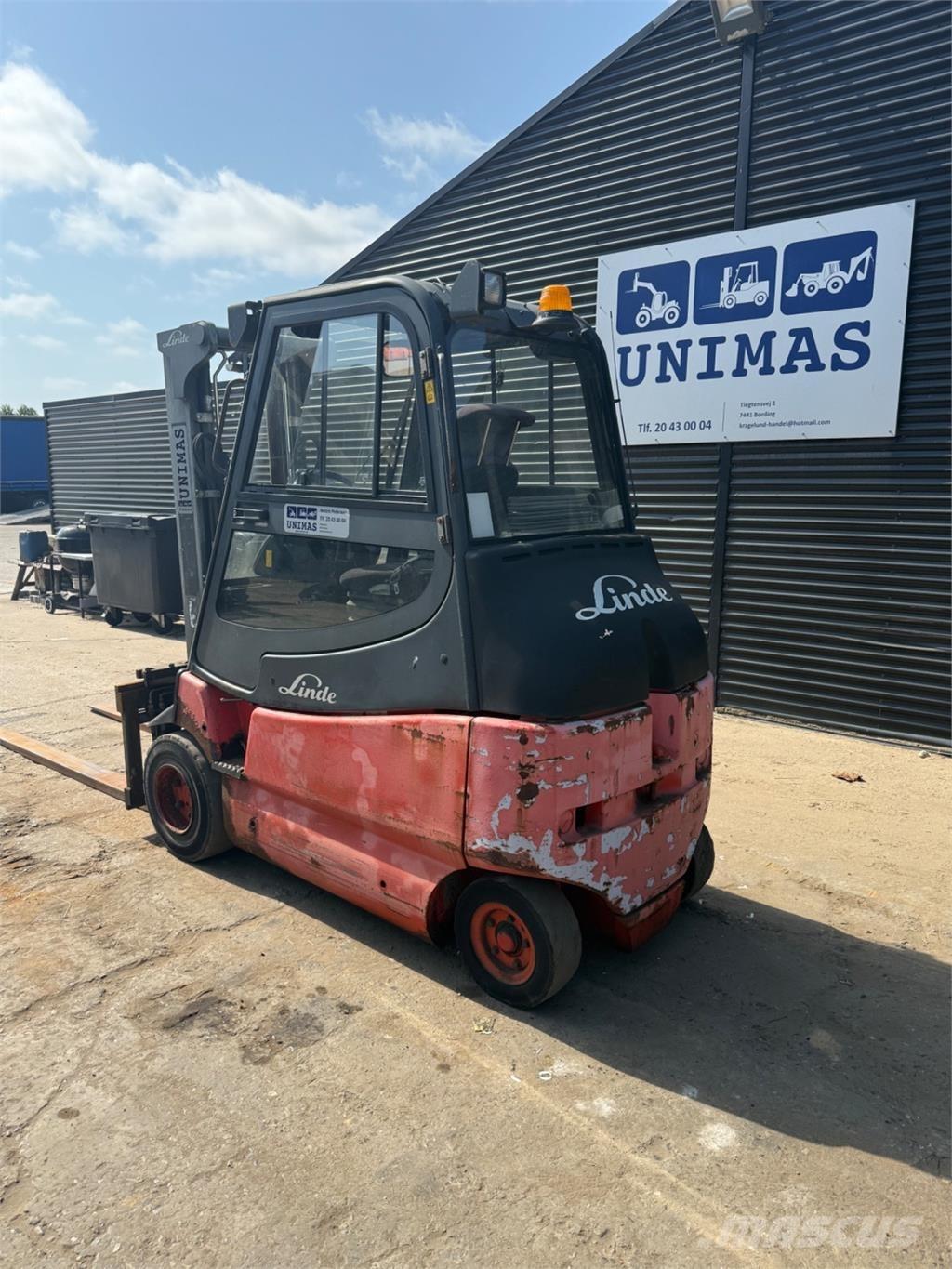 Linde E35 Elektrikli forkliftler