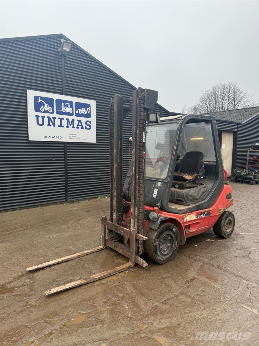 Linde H25 Dizel forkliftler