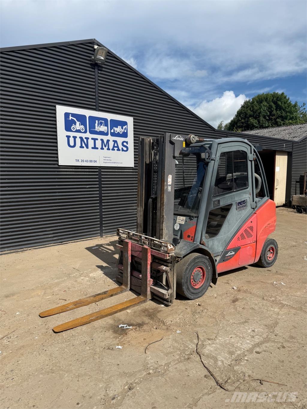 Linde H35D Dizel forkliftler