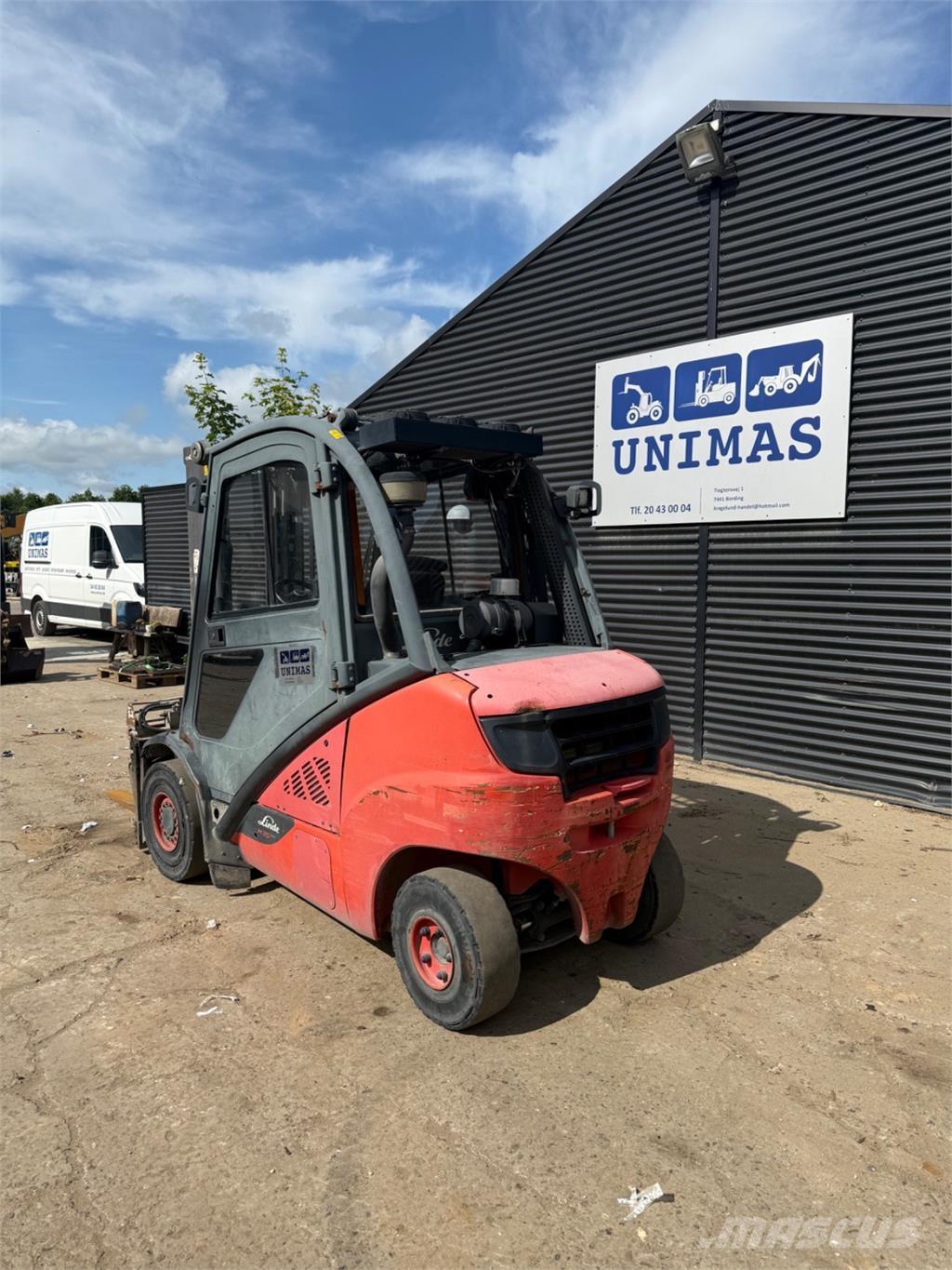 Linde H35D Dizel forkliftler