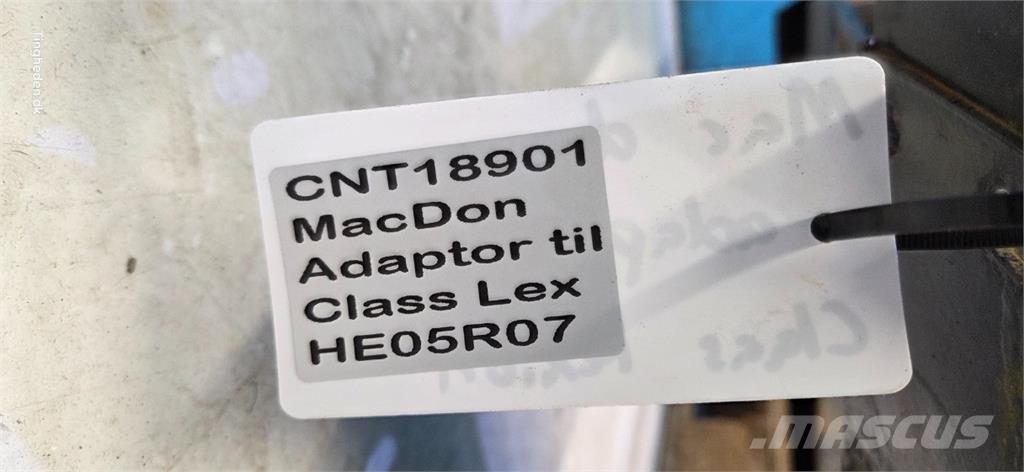 MacDon  Biçerdöver aksesuarlari