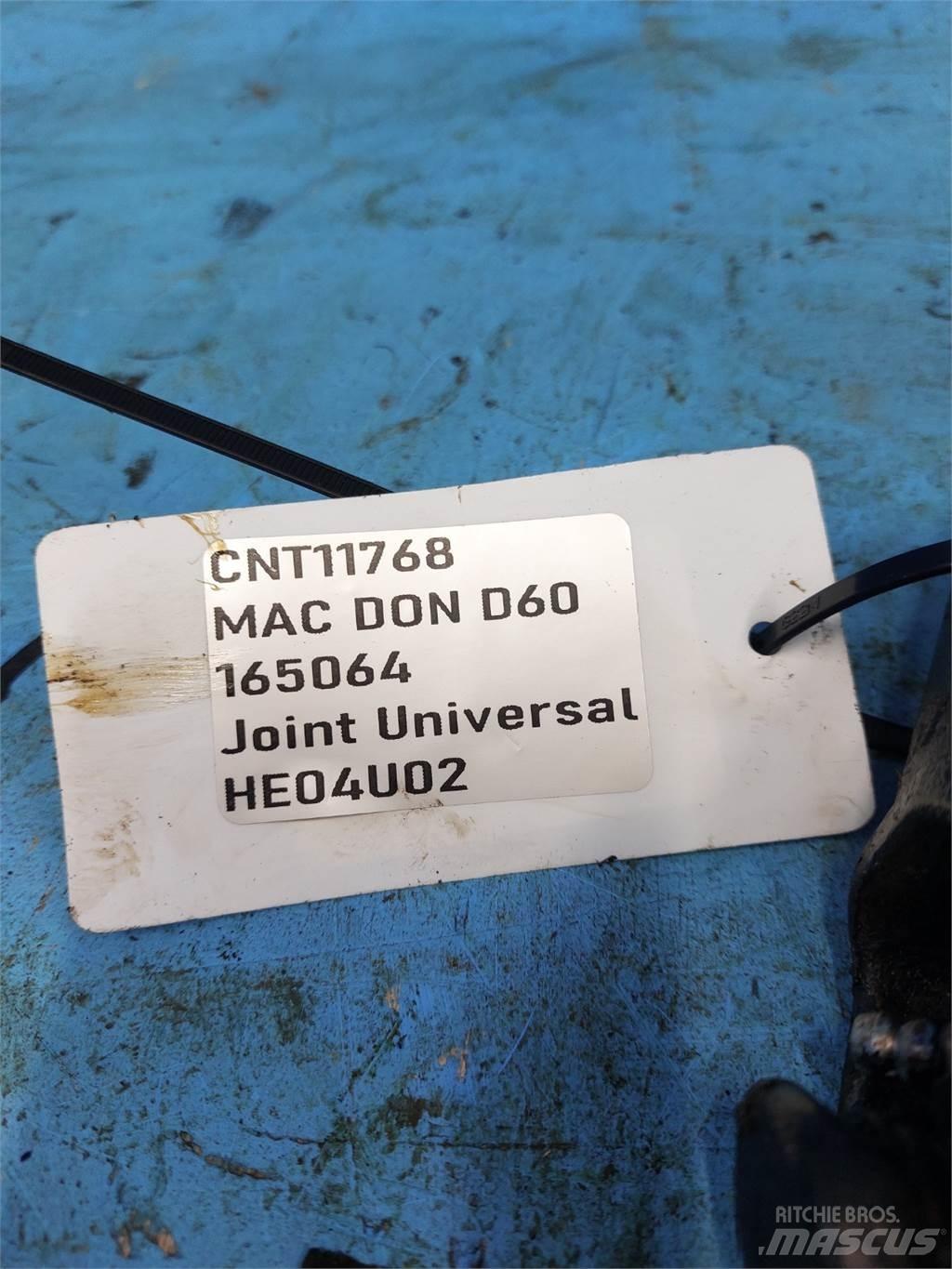 MacDon D60 Biçerdöver aksesuarlari