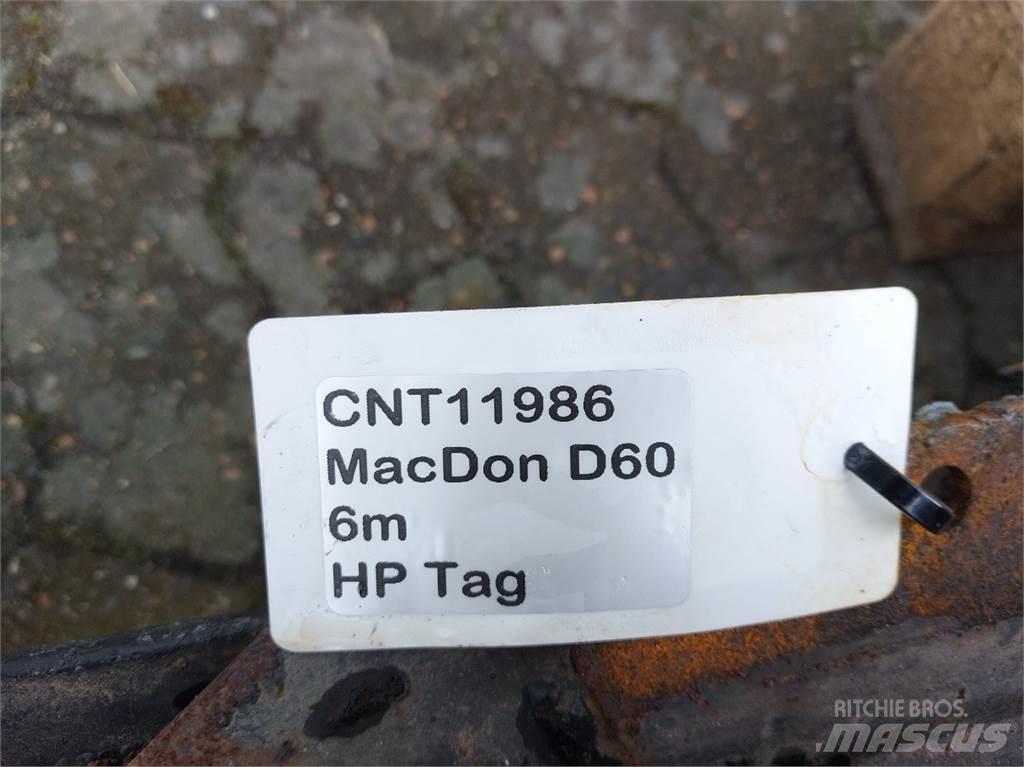 MacDon D60 Biçerdöver aksesuarlari
