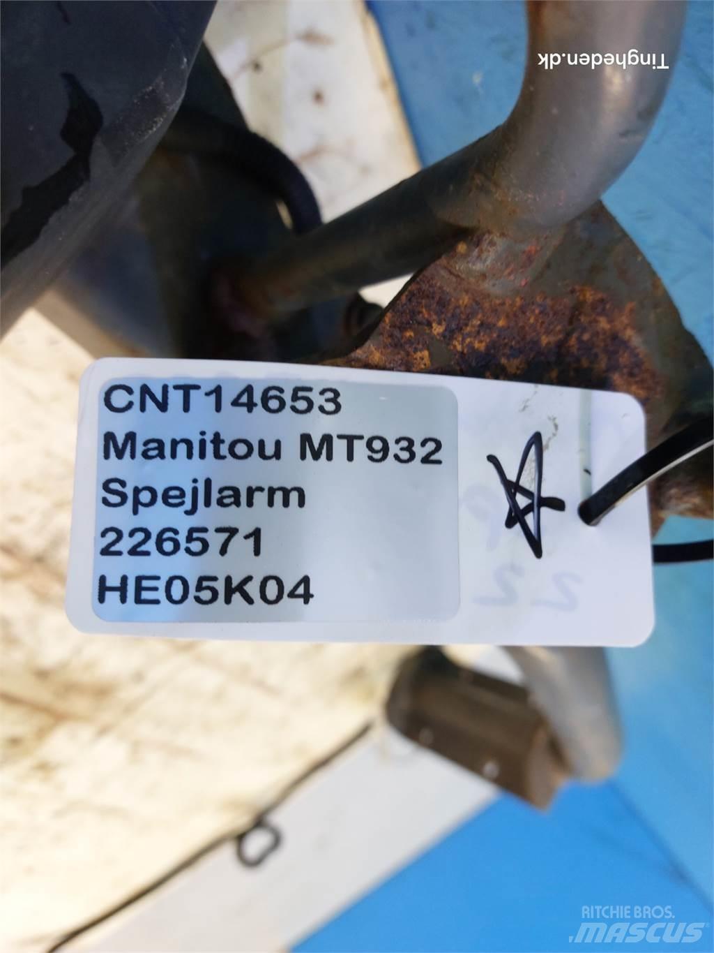 Manitou MT932 Elekli kepçeler
