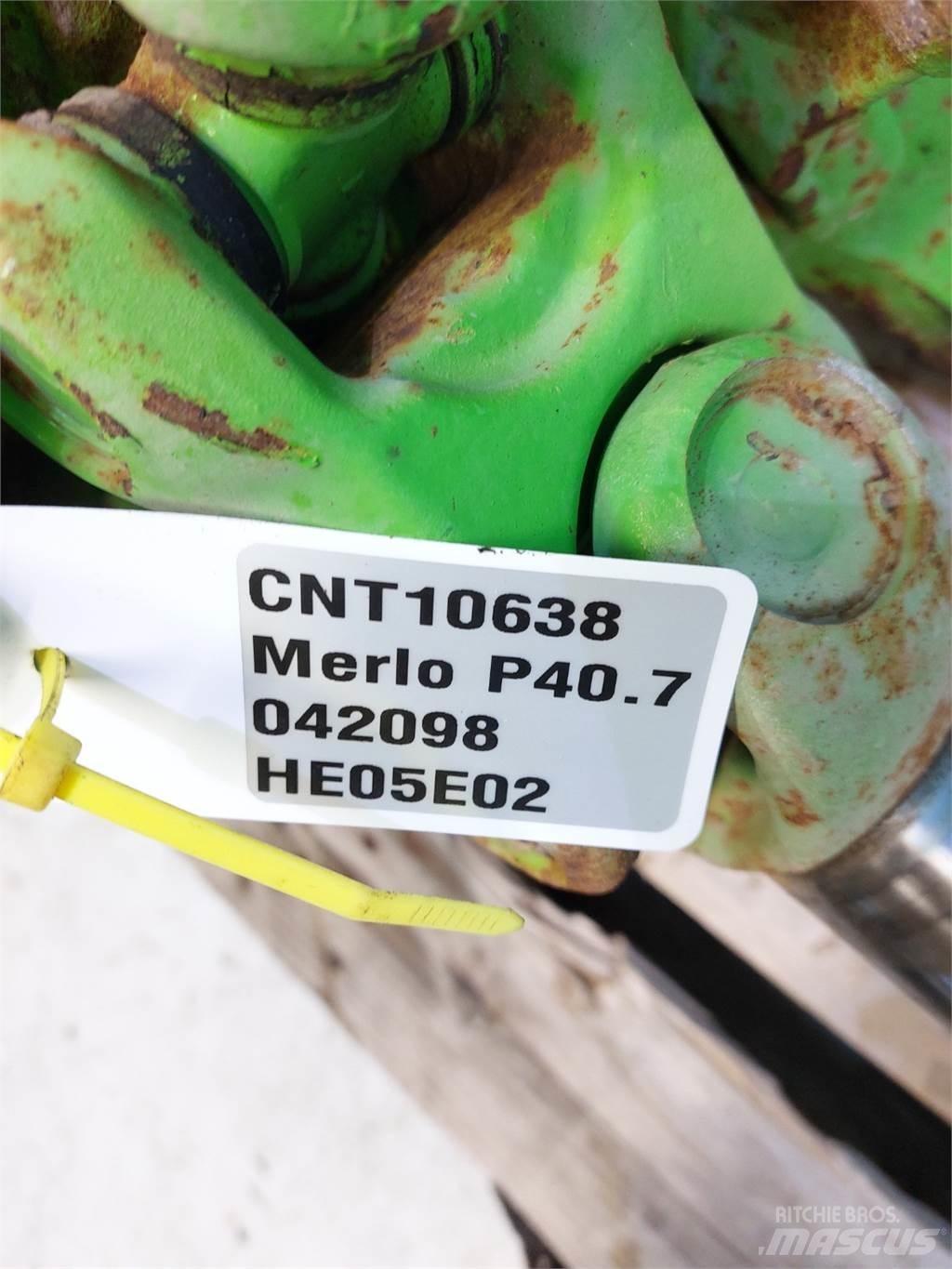 Merlo P40.7 Akslar