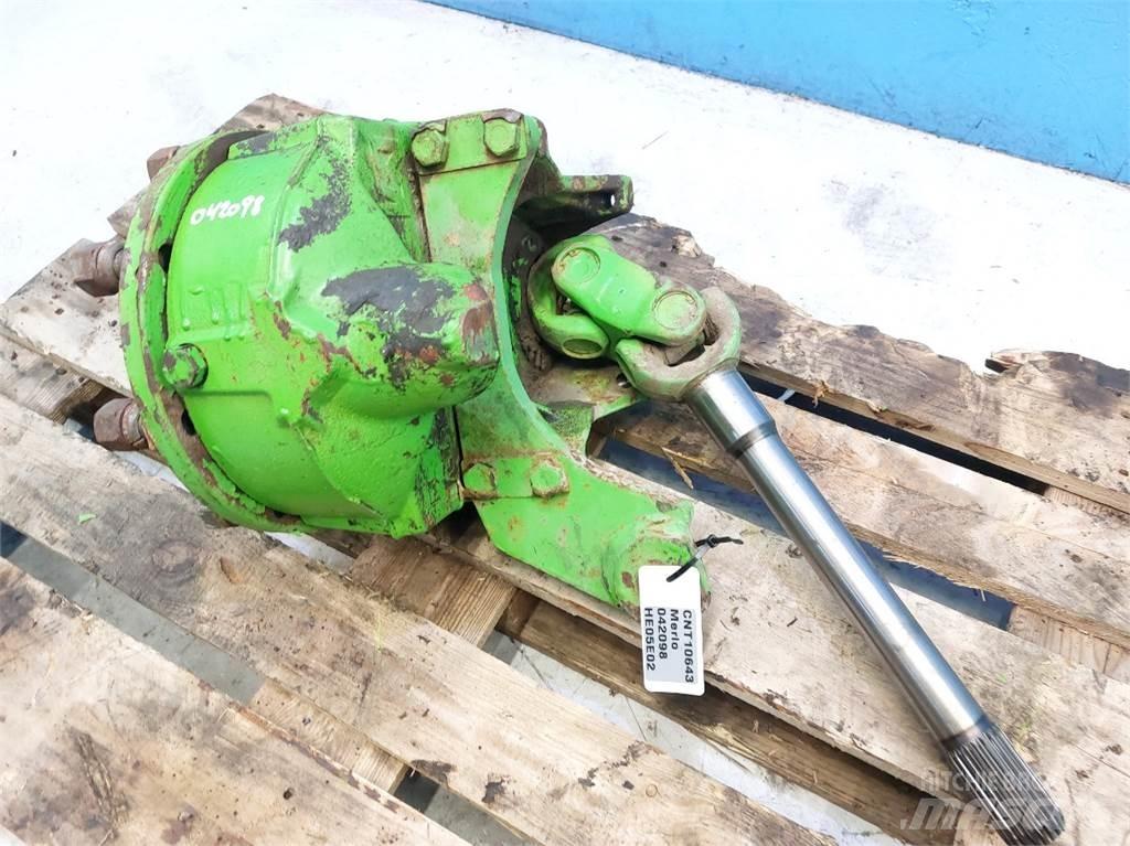 Merlo P40.7 Akslar