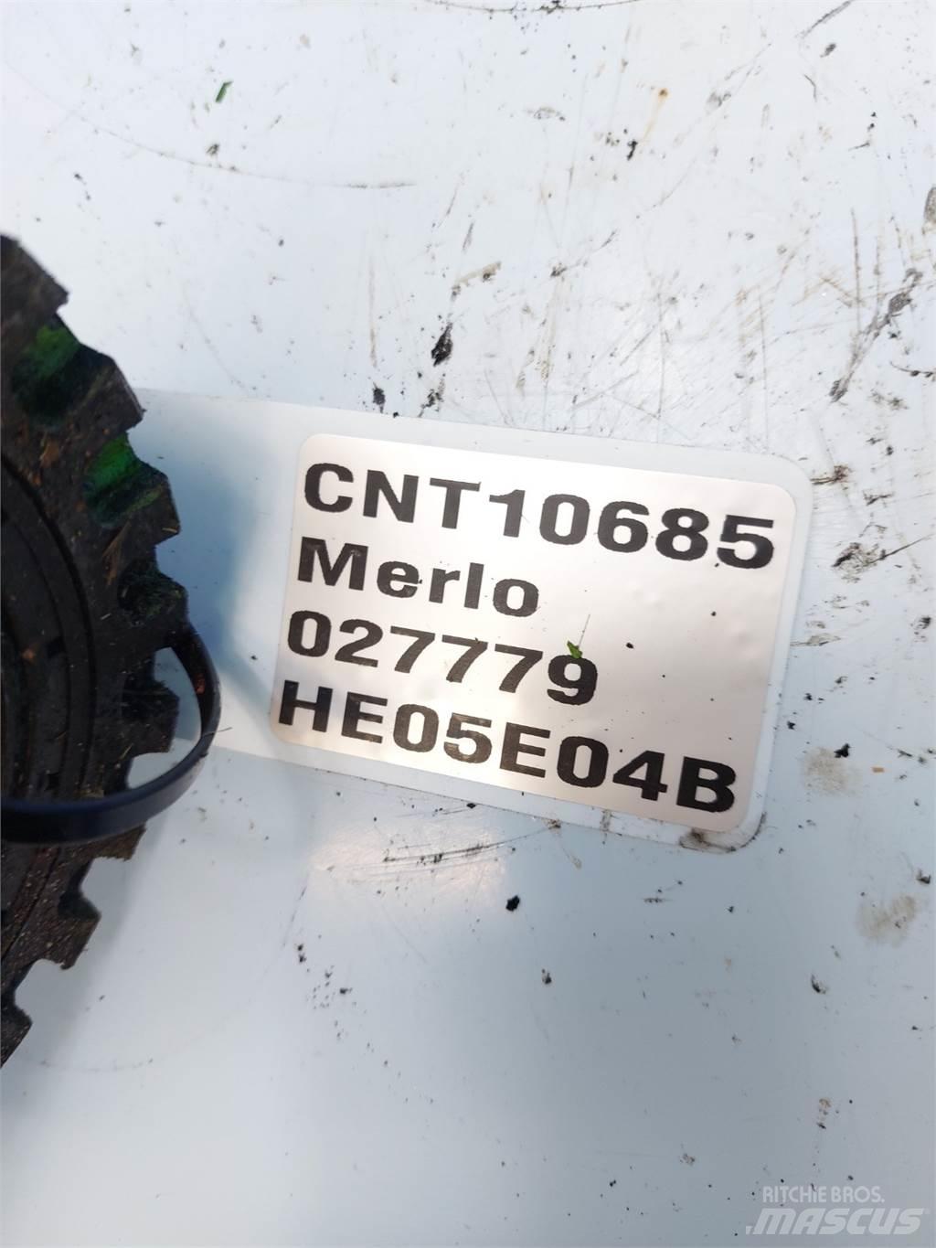 Merlo P41.7 Akslar
