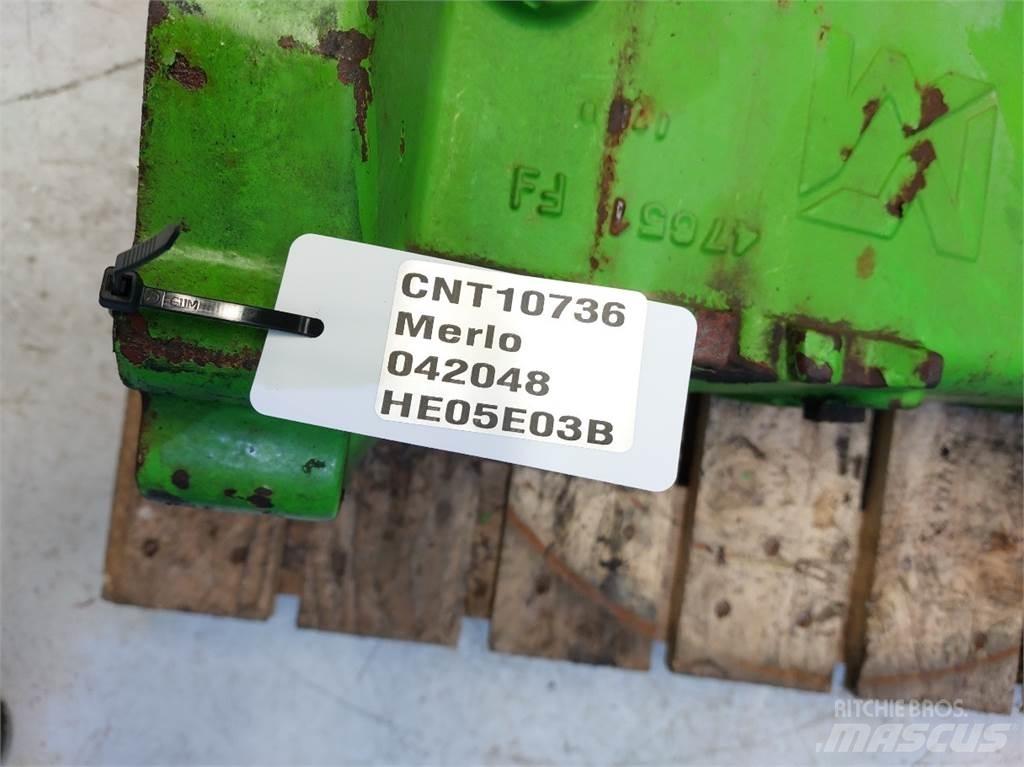 Merlo P41.7 Akslar