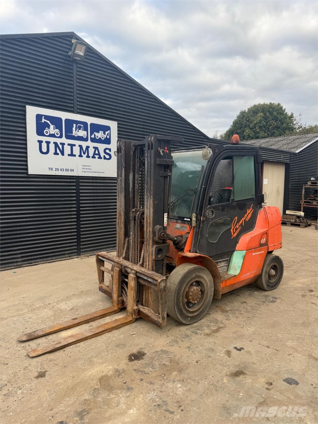 Mitsubishi FD40 Dizel forkliftler