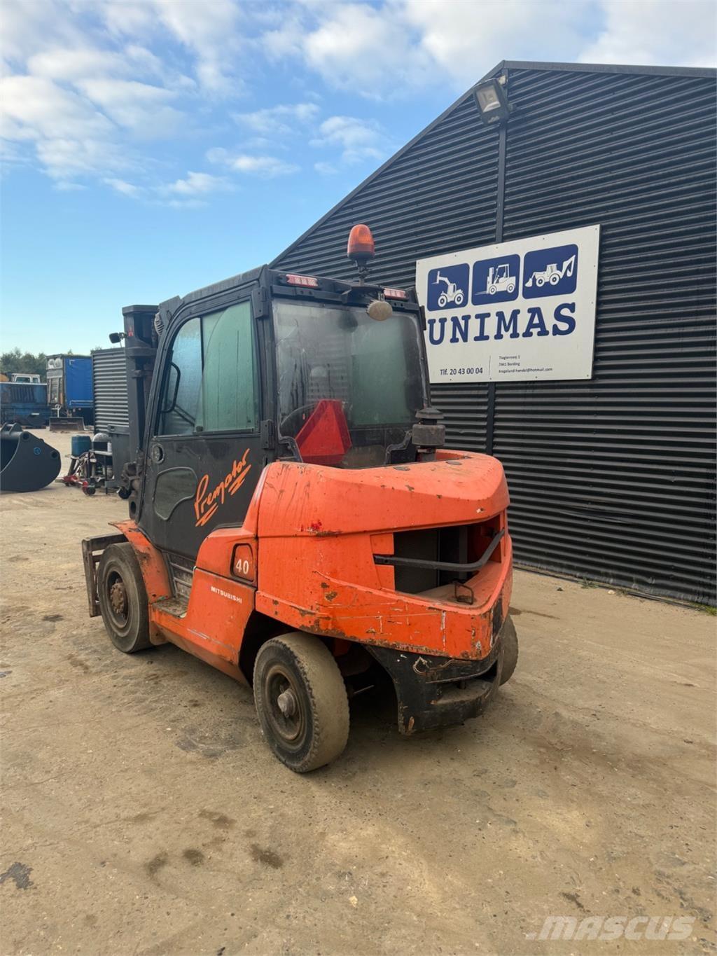 Mitsubishi FD40 Dizel forkliftler