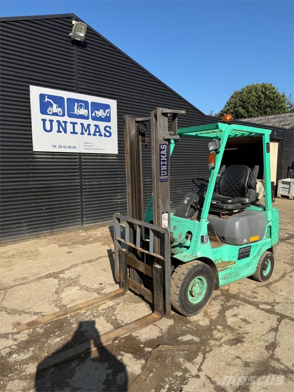 Mitsubishi FG14 LPG'li forkliftler