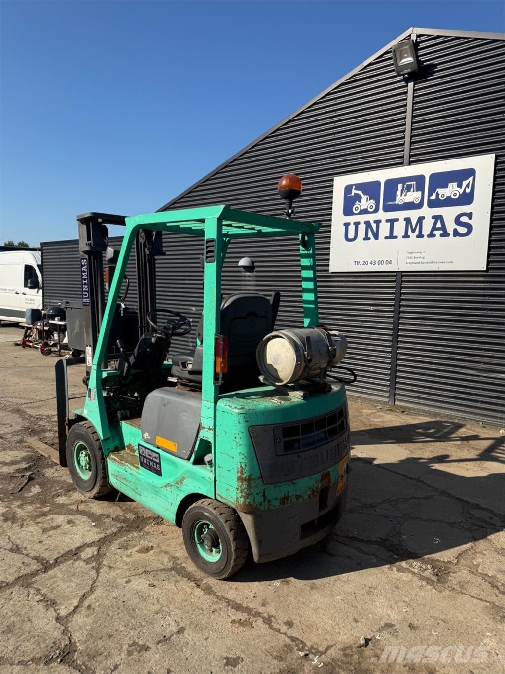 Mitsubishi FG14 LPG'li forkliftler