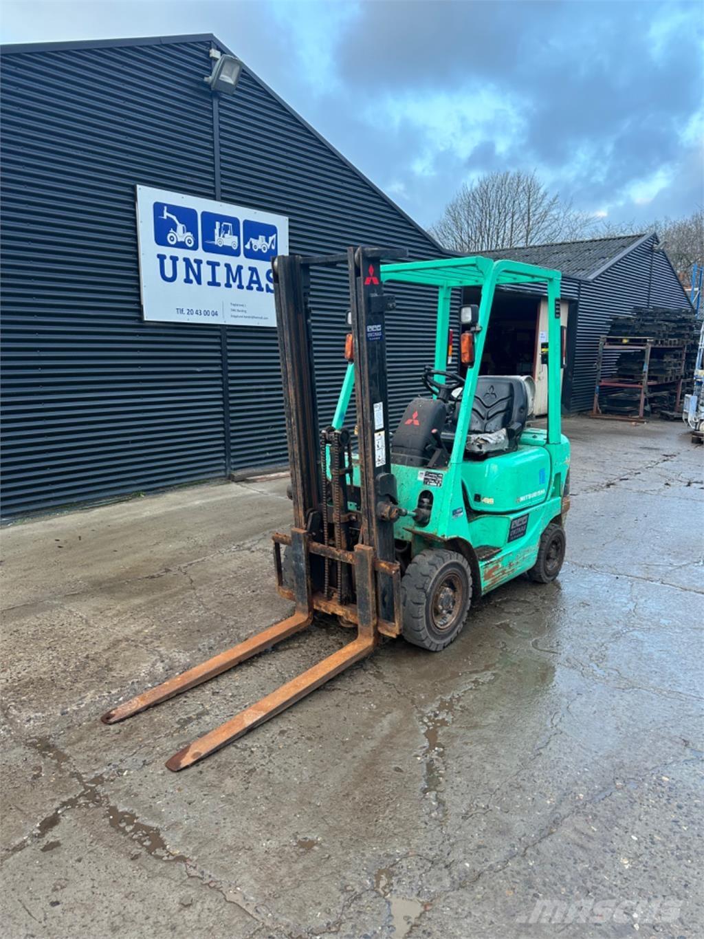 Mitsubishi FG15 LPG'li forkliftler