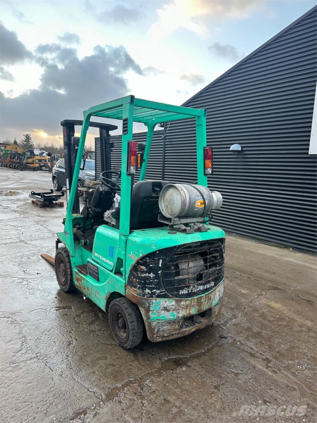 Mitsubishi FG15 LPG'li forkliftler
