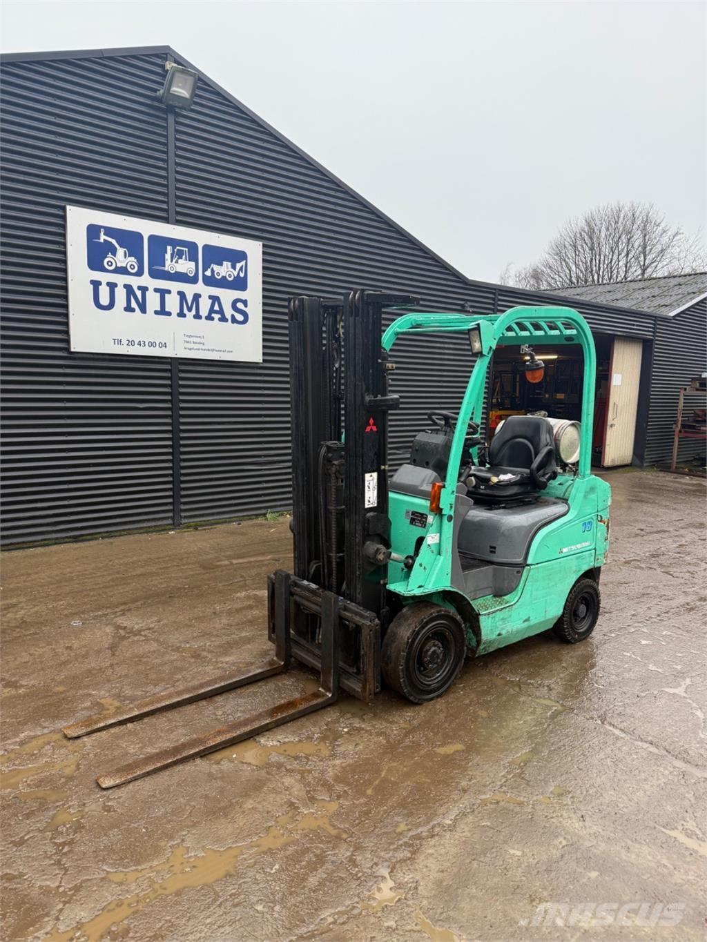 Mitsubishi FG18 LPG'li forkliftler