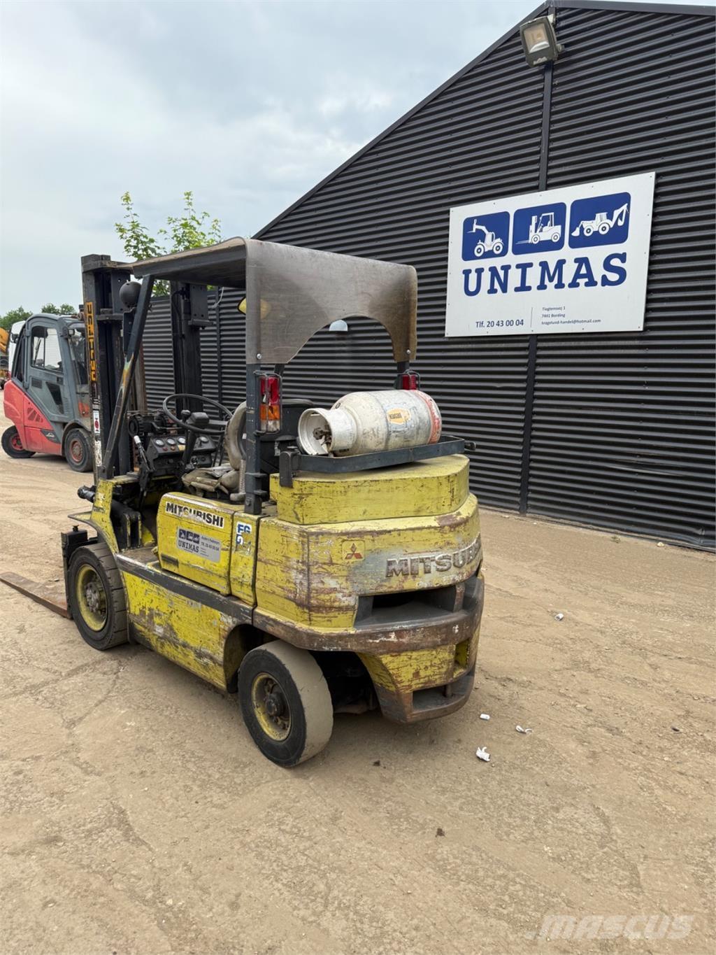 Mitsubishi FG25 LPG'li forkliftler