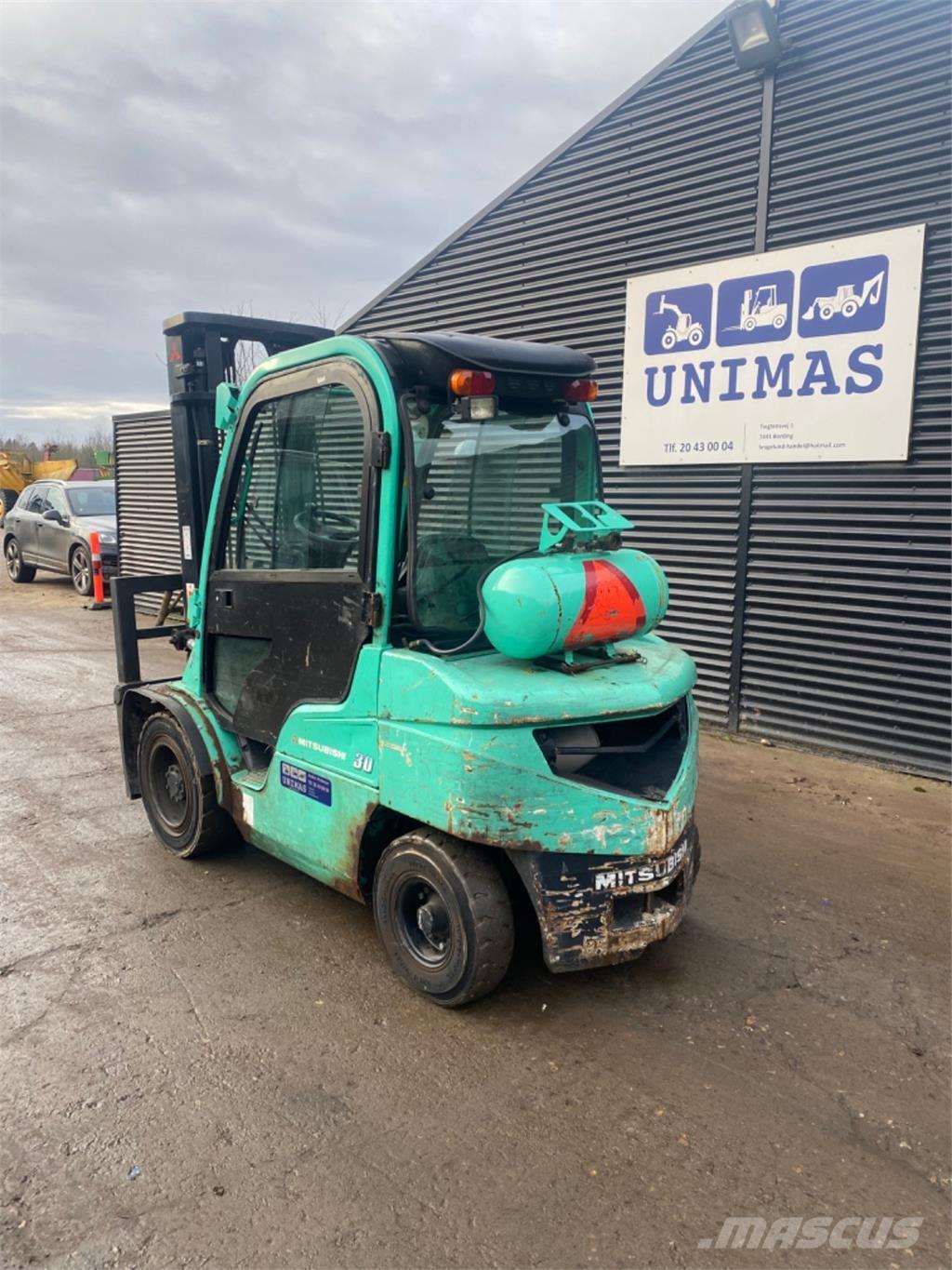 Mitsubishi FG30 LPG'li forkliftler