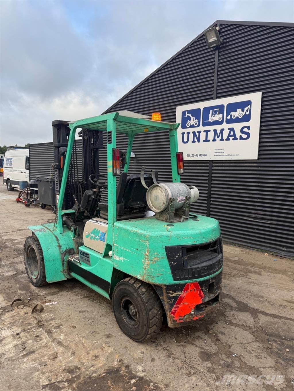 Mitsubishi FG35 LPG'li forkliftler