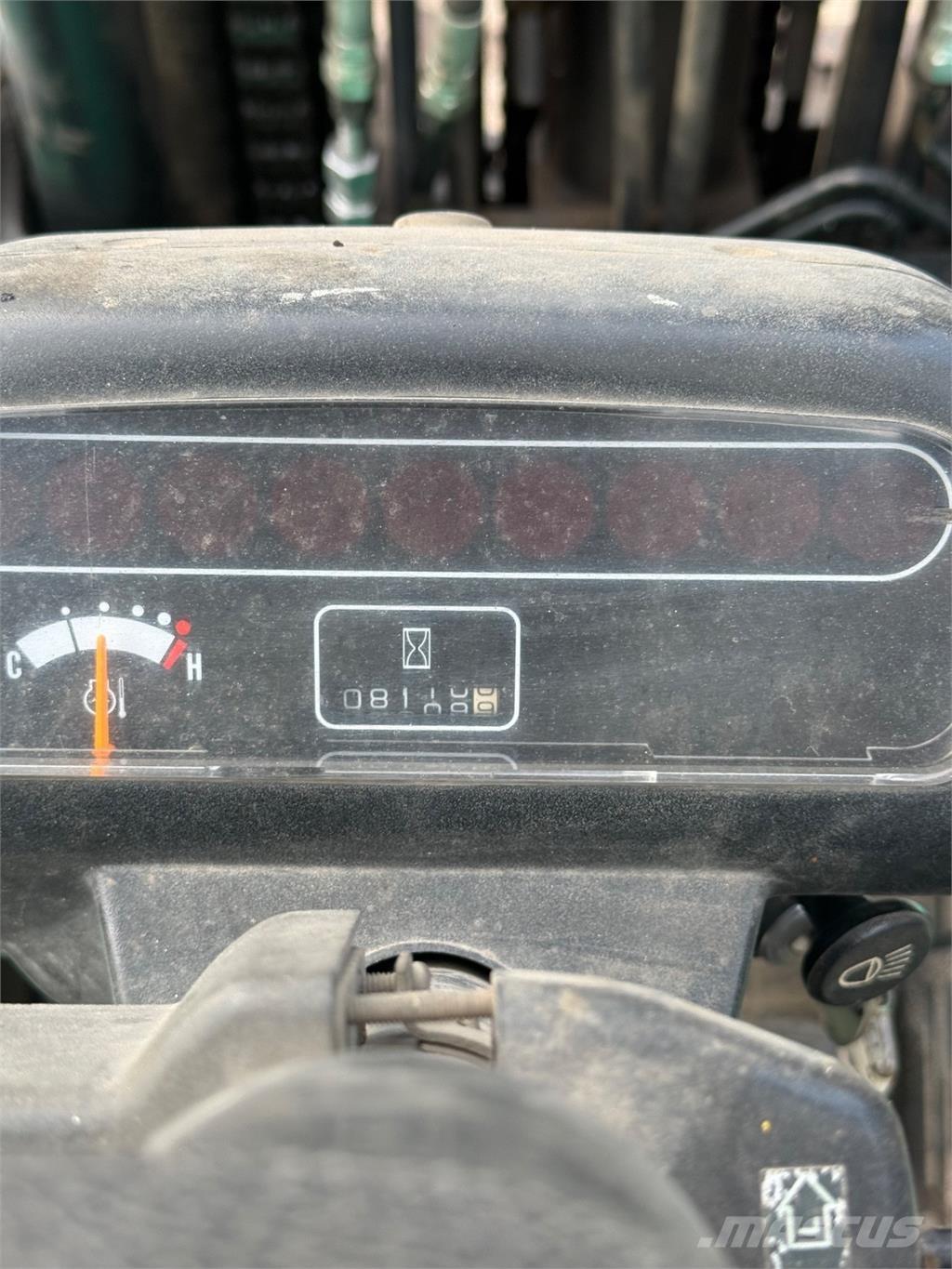 Mitsubishi FG35 LPG'li forkliftler