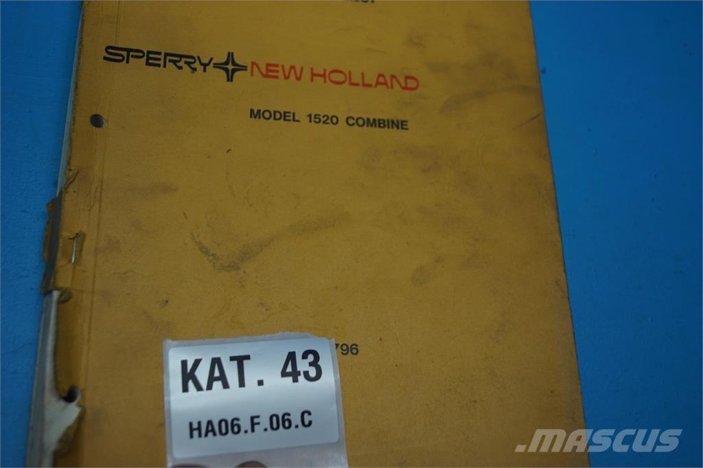 New Holland 1520 Diger tarim makinalari