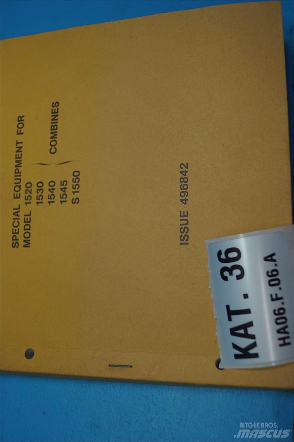 New Holland 1550 Diger tarim makinalari
